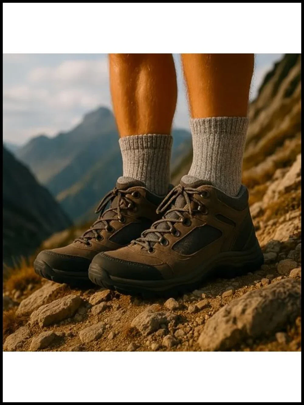 Merino Wool Hiking Socks Thermal Heavy Cushion Warm Winter Trekking